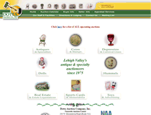 Tablet Screenshot of dottaauction.com